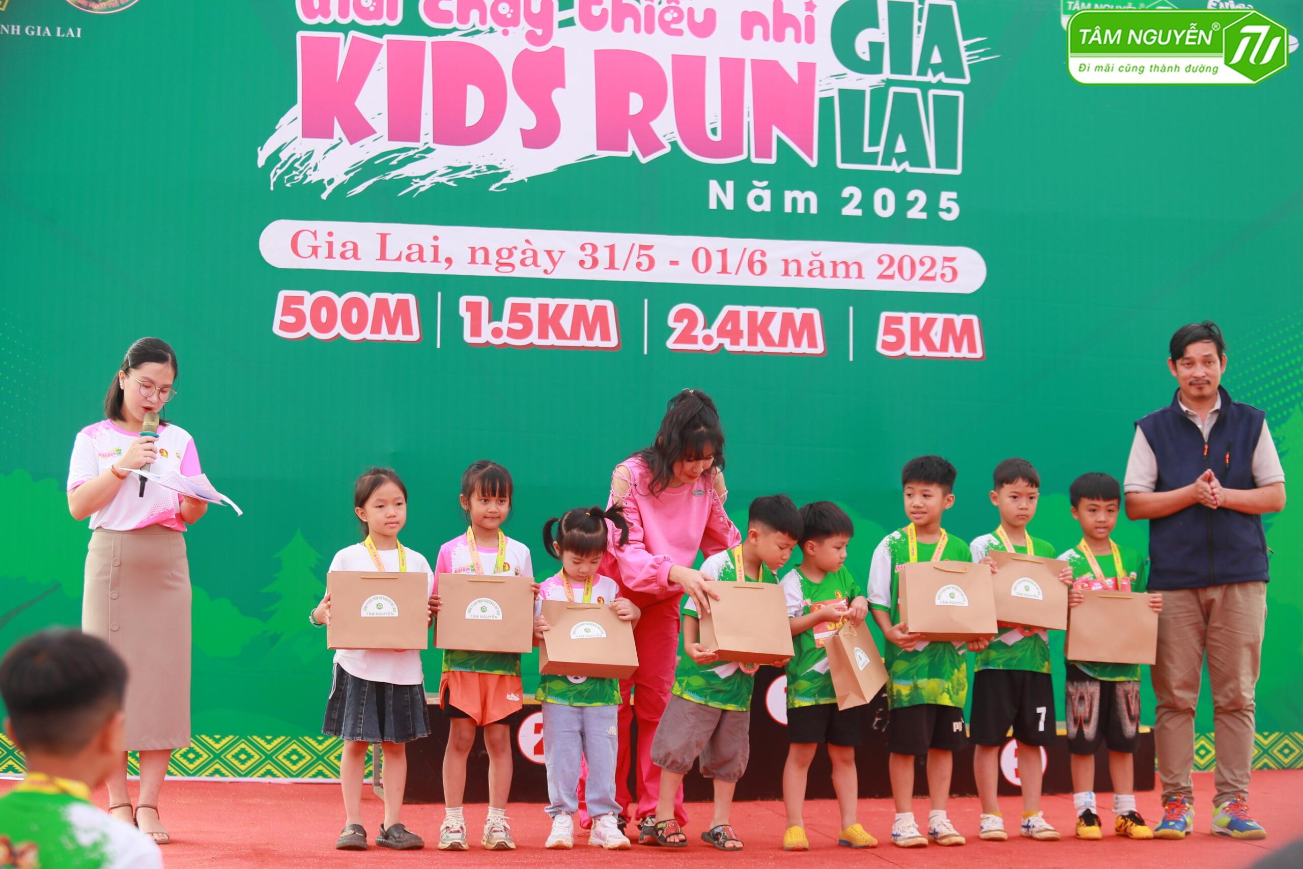 Tâm Nguyễn Gia Lai đồng hành cùng giải chạy thiếu nhi Kids Run Gia Lai 2025