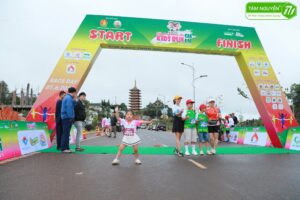 Kids Run Gia Lai 2025 thu hút hàng trăm vận động viên nhí tham gia