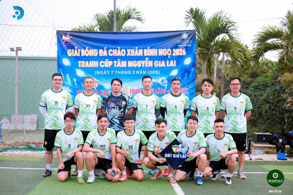 Giải bóng đá Tâm Nguyễn Gia Lai 2026 với sự tham gia của các đội bóng phong trào tại Gia Lai