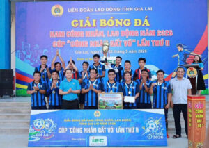 Thiết kế áo bóng đá Gia Lai cho đội Chi Lăng – Sao Việt tham dự Cúp Công nhân đất võ 2026