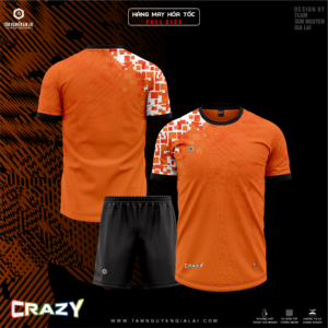 áo bóng đá may hoả tốc CRAZY