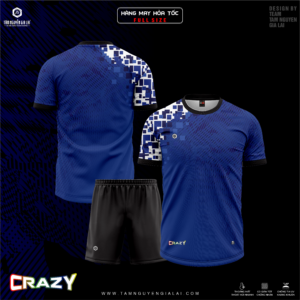 Alternative view of Áo Bóng Đá May Hoả Tốc CRAZY