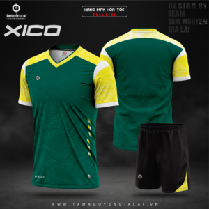 Alternative view of Áo Bóng Đá May Hoả Tốc XICO